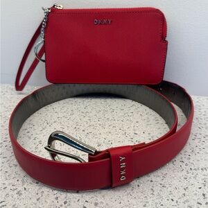 DKNY Vibrant Red Accessory Set